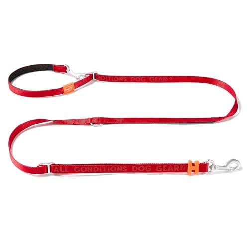 Hands Free Dog Leash with Padded Handle,Multifunctional Crossbody Waist Leash for Walking Running Jogging Training,7.5 FT Nylon Adjustable Length for All Breeds(Red, Ultralight) - color: Red, size: UltraLight