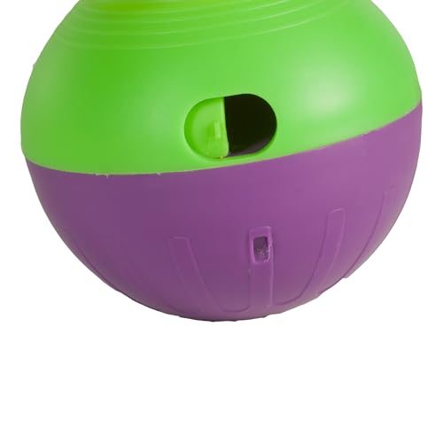 StarMark Bob-A-Lot Interactive Dog Toy, Small, Green (SMBALS) - size: Small