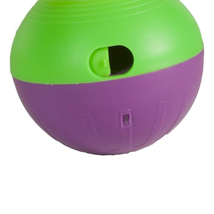 StarMark Bob-A-Lot Interactive Dog Toy, Small, Green (SMBALS) - size: Small