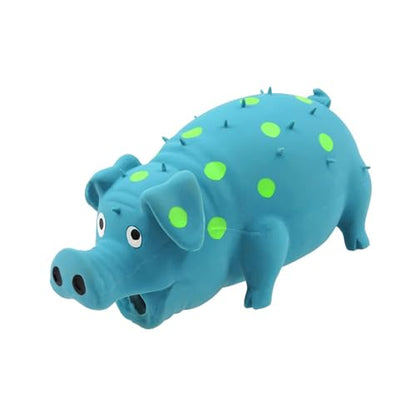 Gralara Squeaky Dog Toy Dog Chews Toy Accessory Entertainment Training for Aggressive Chewers Interactive for Small Large Breed Dogs, Blue - color: Blue