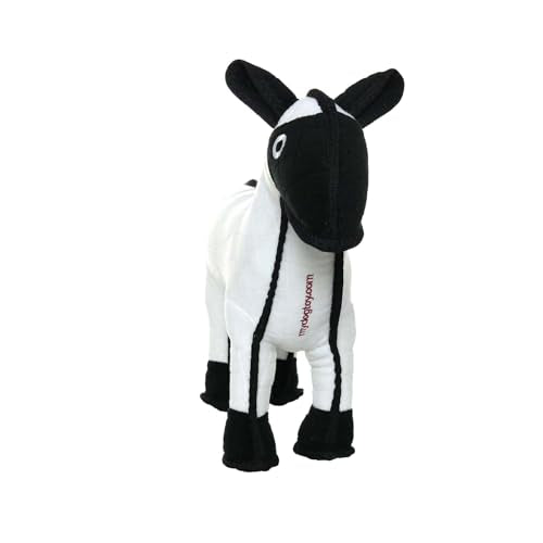 TUFFY World’s Tuffest Soft Dog Toy – Barnyard Series, Sheep, Large - color: Sheep, size: Large