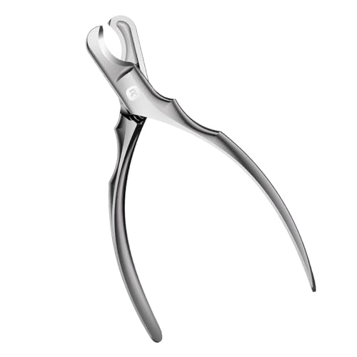 HomeRunPet Dog Nail Clippers, All Steel with Sharp Blade for Thick Nails, Ergonomic Non-Slip Handles, Professional Heavy Duty Dog Nail Trimmer for All Dogs Cats, Easy At-Home Nail Care