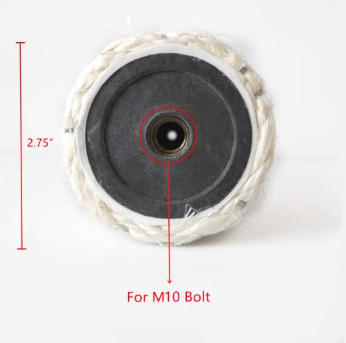 SHENGOCASE 17.7" L, Ø 2.75" Cat Tree Accessories Replacement Post Pole with M10 Bolt, DIY Cat Scratching Post Replacement Part Pole - size: Ø 2.75“
