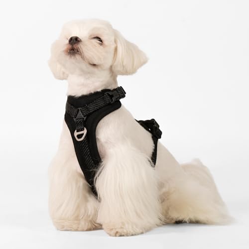 All-Weather No Pull Dog Harness Reflective Vest Harness QR Code Anti-Lost Adjustable Quick-Release Buckle Soft Padded Breathable Harness for Medium Large Dogs (Super Reflect-Earth, XL) - color: Super Reflect-Earth, size: XL