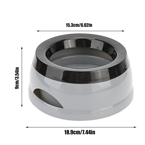 Dog Water Bowl 750ml Large Acity Hygienic Safe Dog Slow Water Feeder for Travel Car