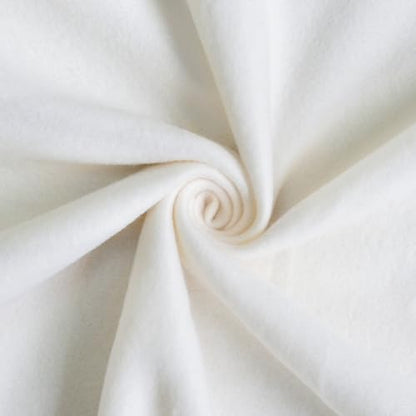 ZYFZCYBL Fleece Throw Blankets Lightweight Warm Soft Cozy Pet-Friendly Bulk Fleece Throw Blanket Solid for Home Bed, Sofa，Office,Gifts, Couch (Pack of 6-50 x 60 inch，White) - color: White