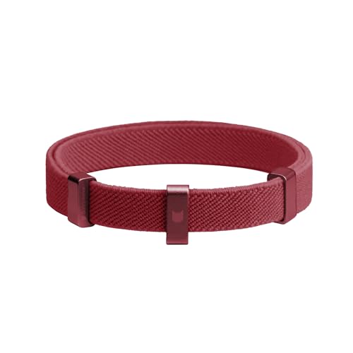 Safety Cat Collar - U.S. IDA Gold Award Design, Stretchy Elastic Quick Release Non Breakaway Cat Collar Light Weight for Kitten All Small Medium Large Cats (Burgundy, S (5.9-11.8 inch)) - color: Burgundy, size: S (5.9-11.8 inch)