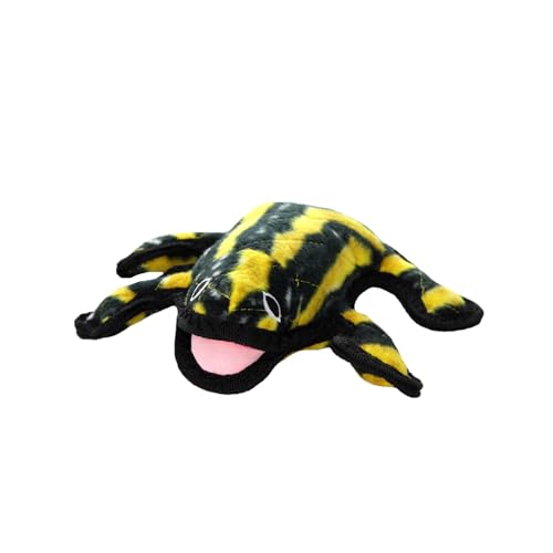 TUFFY - World's Tuffest Soft Dog Toy - Desert - Multiple Layers. Made Durable, Strong & Tough. Interactive Play (Tug, Toss & Fetch). Machine Washable & Floats (Phrog, Large) - color: Phrog, size: Large
