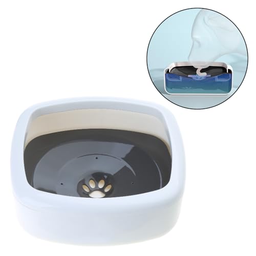 Dogs Bowl Pet Floating Drinking Water Automatic Drinker Supplies Slow Food Slowing Water Feeder Bowl Slowing Water Feeder for Cats Slowing Water Feeder for Dogs Small
