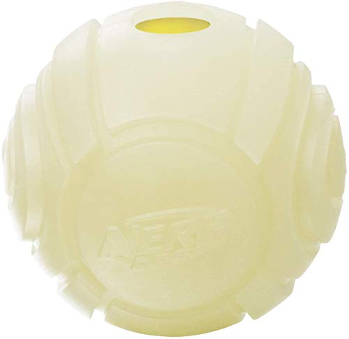 Nerf Dog 25in Translucent Air Strike Thrower, Dog Toy Gift Set with Five 2.5in Balls, Lightweight, Durable and Water Resistant, for Small/Medium/Large Breeds (Pack of 2) - size: 5 Piece Set (Pack of 2)