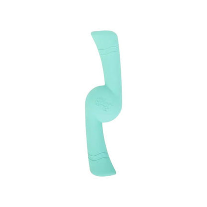 Only Natural Pet Rubber Bond Building Fetch Tug Dog Toy - Stick Floating Small XL Puppy Teach Durable Throw Launcher Flying Frisbee Boomerang Tough Aggressive Puller Chewers -Fling & Fetch/Teal - color: Teal