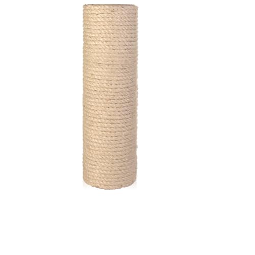 TRIXIE Replacement Sisal Post for Cat Scratching Posts, Backup Scratcher for Indoor Cat Furniture, Trees and Towers, 3.5 in x 11.8 in (9 x 30 cm) - size: 9/30 cm