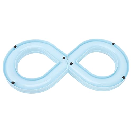 Cat Toys, Cat Tray Toys Kitten Turntable Figure 8 Shaped Cat Turntable Track Ball Toy, Interesting Turntable Kitten Ball Track Toy for Pet Cat Interactive Entertainment