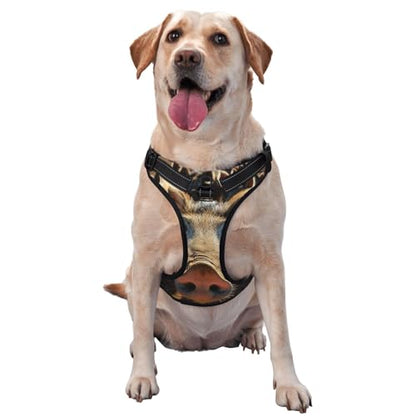 Warthogs Large Dog Harness Soft Padded Adjustable Dog Vest, Reflective Harness with Easy Control Handle - size: X-Large