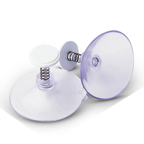 Suction Cup with Deko Spring – Heavy-Duty, Strong Grip for Secure Attachment Multi-Purpose Use for Home & Office - Pack of 10