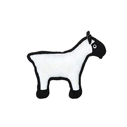 TUFFY World’s Tuffest Soft Dog Toy – Barnyard JR Series, Sheep, 2 Pack - color: Sheep, size: Jr 2 Pack