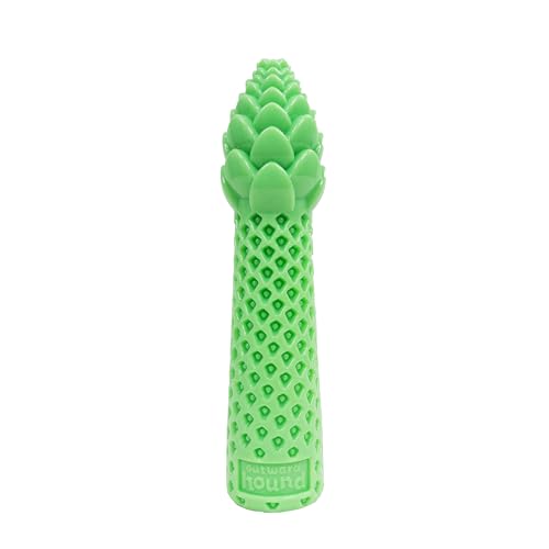 Dental Asparagus Treat-Stuffer Dog Toy – Multi-Textured, Mint Scent, Small & Medium Breeds, 6.7"