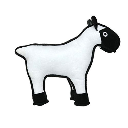 TUFFY World’s Tuffest Soft Dog Toy – Barnyard Series, Sheep, Large - color: Sheep, size: Large