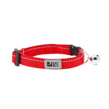 RC Pet Products Primary Collection Kitty Breakaway Collar, Red, 1/2" - color: Red