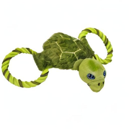 Jolly Pets Jolly Tug-a-Mal Turtle Tug/Squeak Toy, Small - color: Turtle, size: Small