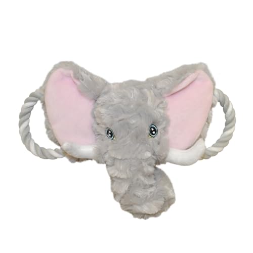 Jolly Pets Jolly Tug-a-Mal Elephant Tug/Squeak Toy, Extra Large - color: Elephant, size: XL