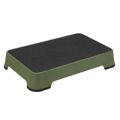HUNTMARK Dog Training Place Board - Durable Hunting Dog Training Platform - Non-Skid Surface and Nonslip Feet - Stackable, Portable Agility Platform - Modern Puppy Trainer Equipment (Green) - color: Green