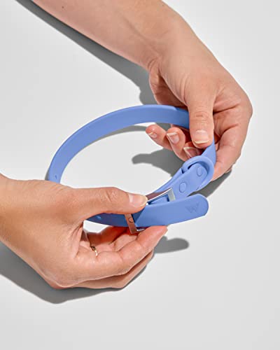 Wild One Dog Collar, Easy-Clean, All Weather Flex-Poly Strap with Metal, Durable, Dirt and Odor Resistant (Moonstone, XL) - color: Moonstone, size: XL