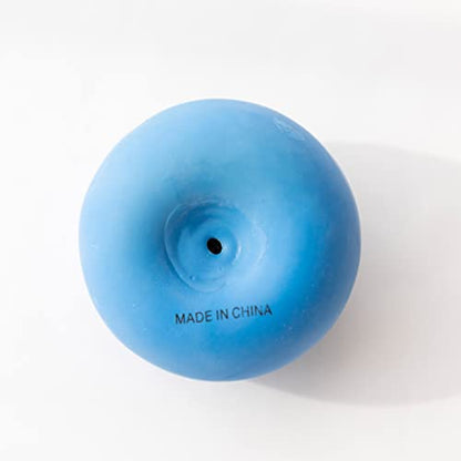 Dog Chew Toy with Squeaker Soft Flexible for Small Dogs Puppy Training Blue Yellow