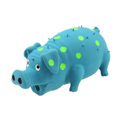 Gralara Squeaky Dog Toy Dog Chews Toy Accessory Entertainment Training for Aggressive Chewers Interactive for Small Large Breed Dogs, Blue - color: Blue