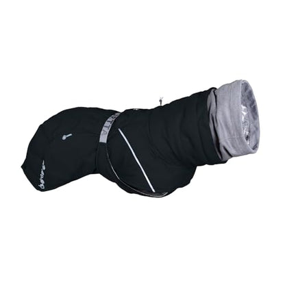 Hurtta Extreme Warmer III ECO, Cold Weather Winter Dog Coat, Raven, 10 in - color: Raven, size: 10 in
