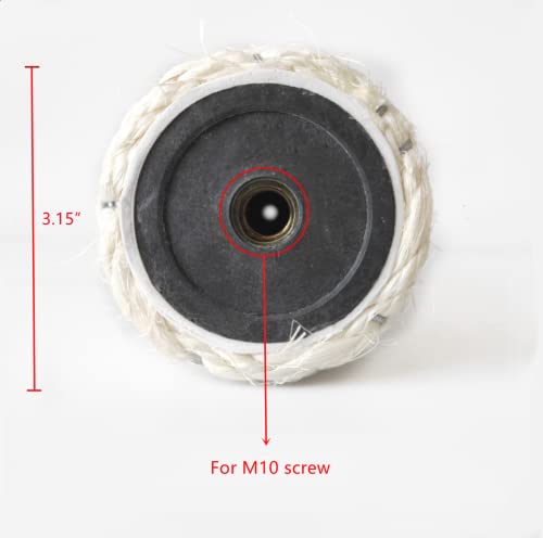 SHENGOCASE Cat Tree Tower Accessories Replacement Post 17.7" L, Ø 3.15" Pole with M10 Bolt, DIY Cat Scratching Post Pole - size: Ø 3.15“