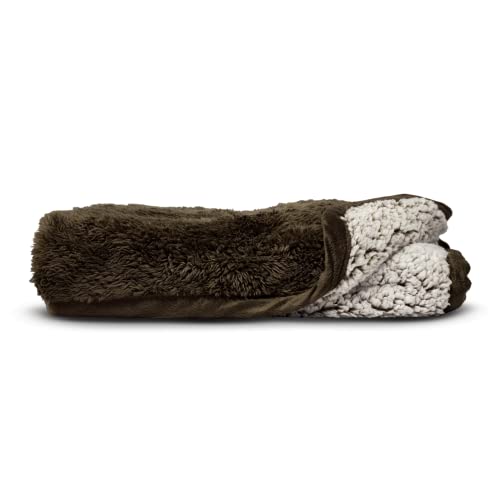 Pet Parents PAWTECT Blanket Waterproof Premium Dog, CAT, and Puppy Blanket, Chocolate, LARG - color: Chocolate, size: 50"x60"