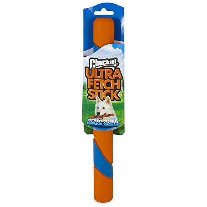 Chuckit! Dog Toy Bundle: 12-Inch Ultra Fetch Stick with 3-Pack Medium 2.5-inch Interactive Fetch Balls Set