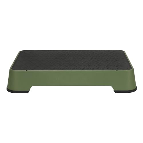 HUNTMARK Dog Training Place Board - Durable Hunting Dog Training Platform - Non-Skid Surface and Nonslip Feet - Stackable, Portable Agility Platform - Modern Puppy Trainer Equipment (Green) - color: Green