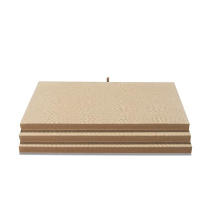 PETKARAY Replacement Scratching Boards for Frame Cat House, Cardboard Scratch Pad for Indoor Cats, Pack of 3