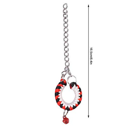 Adjustable Soft Nylon Leather Pet Collar, Small Pet Collar for Cats and Tiny Dogs, Comfortable No - Harm Neck Strap with Custom Fit for Daily Wear and Photos (Red Black) - color: Red Black