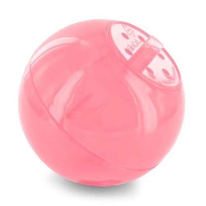 PetSafe Slimcat Feeder Ball - Interactive Game for Your Cat - Fill with Food and Treats - Pink - color: Pink