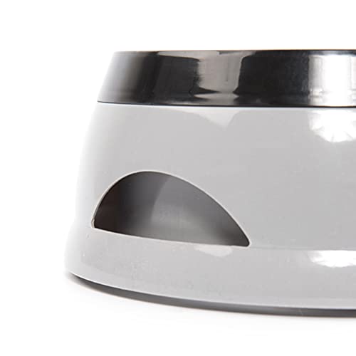 25oz Dog Water Bowl 750mL Slow Feeders Pet Dispenser Car Travel Vehicle Carried No Cats Dog Water Dispenser for Vehicle Car Travel for Crates - color: Blue