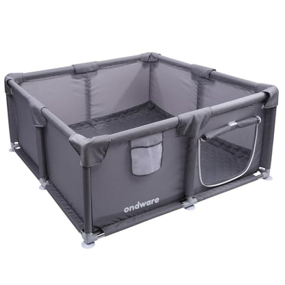 Whelping Box for Dogs and Puppies, 48×48×18 in Whelping Supplies with Waterproof Whelping Pad for Medium Small Dogs - style: 48×48×18in
