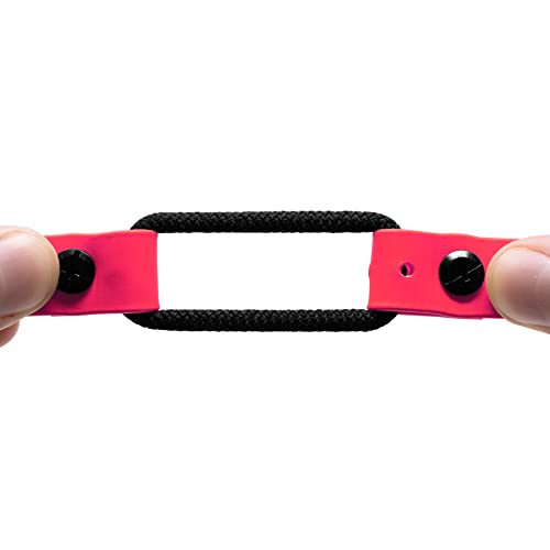 Educator 3/4-Inch Dog Training Collar Strap ONLY Fits ME-300 ET-300/400 EZ-900 PE-900 PG-300 Receivers NOT FE-580 ET-800 UL-1200 Quick Snap Biothane Bungee Collar 33 Inch, Pink - color: Pink