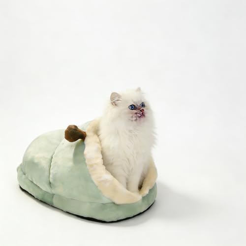 Popular Slippers Cat Bed Winter Semi-Enclosed Pet Bed for Dogs and Cats, Warm and Thick Sleeping Dog and Cat Bed