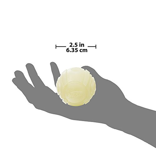 Nerf Dog Tennis Ball Blaster Dog Toy white, 2.5 Inch Glow Reload Ball - size: 2.5 Inch Glow Reload Ball