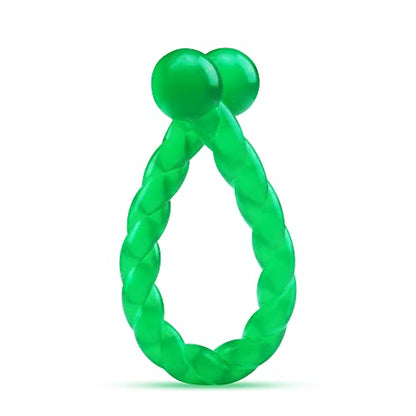 Dog Chew Toys 19'' Long for Medium/Large Dogs Aggressive Chewers, Rubber Dog Rope Toys Knot Teething Toys Almost Indestructible - size: 19''