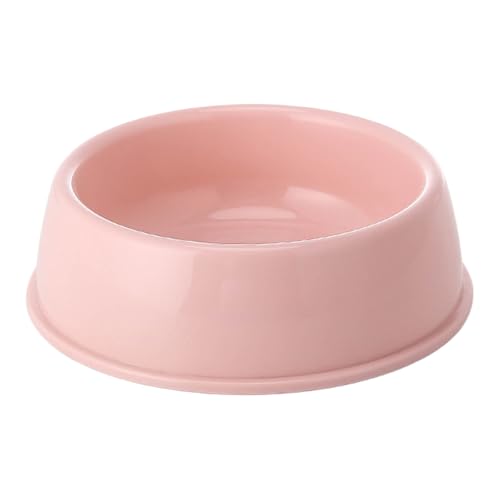Heavy Duty Non-Slip Pet Bowl for Cats & Dogs - Thickened Spill-Proof Food & Water Dish with Wide Base, Tip-Proof Design for Pet Owners - color: Pink