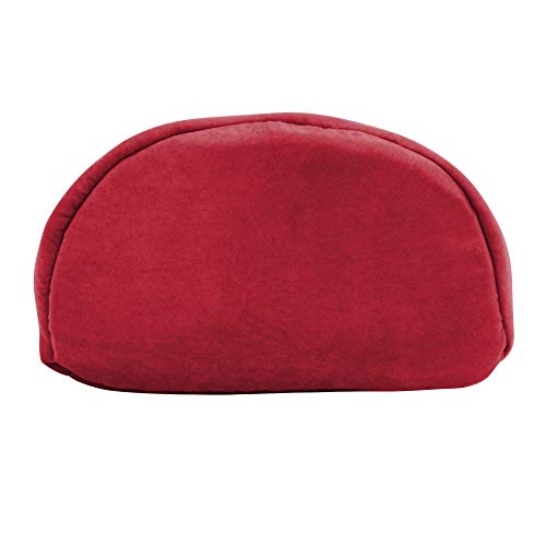 4 in 1 Self Warming Burrow Cat Bed, Pet Hideway Sleeping Cuddle Cave (Burgundy) - color: Burgundy