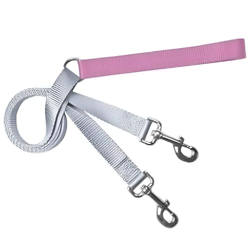 2 Hounds Freedom No Pull 1 Inch Training Leash ONLY Works with No Pull Harnesses (Light Pink) - color: Light Pink