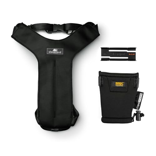 Clickit Sport Plus - Crash-Tested and Safety Certified Car Seat Belt Harness for Dogs (Small, Jet Black) - color: Jet Black, size: Small