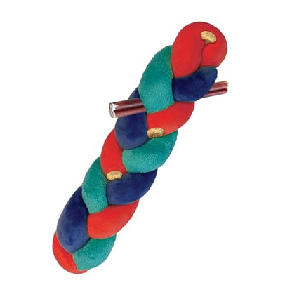 FOUFIT Hide and Seek Knotted Snuffle Stick, Large, Red, 9-12 inches Height - size: Large Red