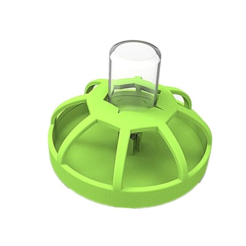 BESPORTBLE PET Drinking Water Bowl for Cats and Dogs ABS Plastic Feeding Fountain Spill-Proof Basin Dripless Design for Indoor Use