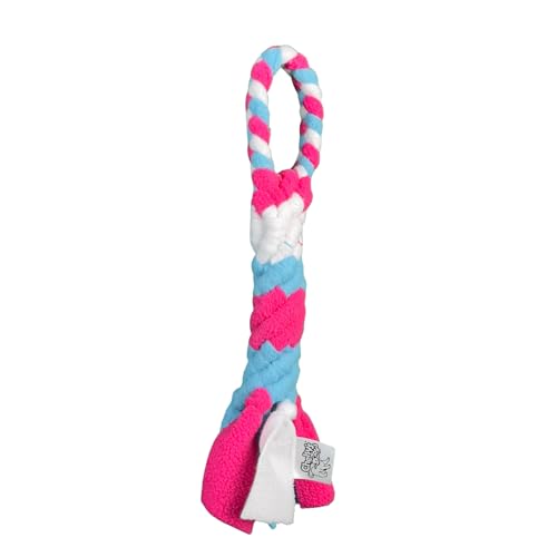 Chelsy's Toys Interactive Tug Toy for Dogs and Puppies, Mental Stimulation Toy, Slow-Play, Brain Exercise for Puppies & Seniors, Freeze forTeething Relief, Blue, Orange, Purple (Blue) - color: BLUE